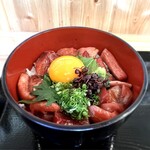 和のえひろ - まぐろ丼ご飯やや多め