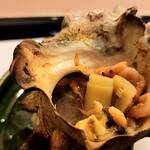 馬車道 大かわ - 根曲がり竹も