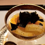 馬車道 大かわ - 太めのイカ