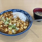 四川料理 川福 - カレーライスみたいなかけ方