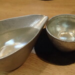 炭火焼鳥 おんどり - 楽器政宗 本醸造 中取り