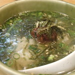 炭火焼鳥 おんどり - お茶漬け　梅紫蘇