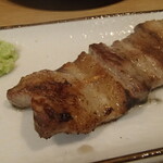 炭火焼鳥 おんどり - 豚バラ塩