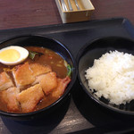 CoCo壱番屋 勅使店 - スープカレーグリルチキンとごはん小盛
                                