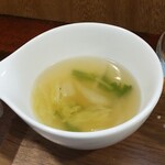 キッチン ブルー グローブ - 最後のスープ