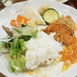 キッチン ブルー グローブ - それをワンプレート