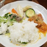 キッチン ブルー グローブ - 最後のワンプレート