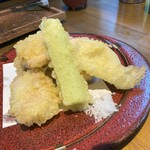 こころや - 鶏天　きゅうり添え