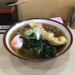 そばの神田東一屋 - アサソバビンボー！　
      朝そば＋いか天！