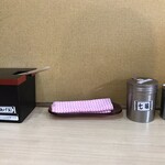 そばの神田東一屋 - コンディメンツ。