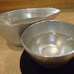 炭火焼鳥 おんどり - 鶴齢 山廃純米