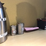 そばの神田東一屋 - コンディメンツ。