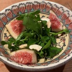 阿佐ヶ谷バードランド - 阿佐ヶ谷バードランド(クレソンとイチジクのサラダ)
