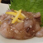 炭火焼鳥 おんどり - たこの麹漬け ゆず風味