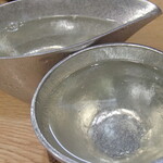 炭火焼鳥 おんどり - 豊盃 夏ブルー 純米吟醸