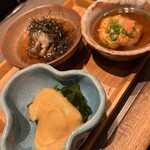 旬菜おばんざい とうたく - おばんざい3種盛り