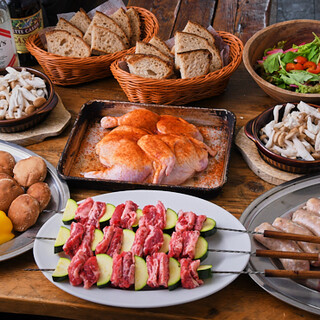 原宿 GLAMS BBQ lounge - 料理写真:BBQコース