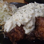 炭火焼鳥 おんどり - チキン南蛮定食　チキン南蛮