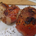 炭火焼鳥 おんどり - 豚巻きアイコ串