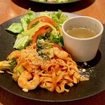 Heddo kutazu kafe - エビのトマトクリーム