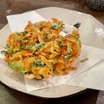 竹うち - 桜えびかき揚