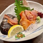 竹うち - 赤貝サシミ