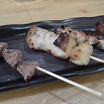 炭火焼鳥 おんどり - 串焼きおまかせ5品