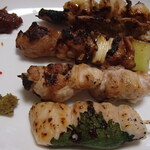 炭火焼鳥 おんどり - 串焼き5本おまかせ