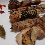 炭火焼鳥 おんどり - 串焼き5本おまかせ