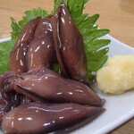 炭火焼鳥 おんどり - ほたるいかの沖漬け