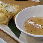 炭火焼鳥 おんどり - 湯葉とチーズ入りささみ天