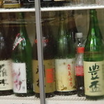 炭火焼鳥 おんどり - 日本酒ラインナップ