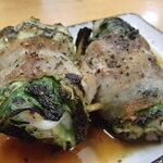 炭火焼鳥 おんどり - 豚巻きレタスチーズ串