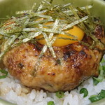 炭火焼鳥 おんどり - ミニ月見つくね丼