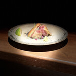 炭焼 おかげさん - 高坂鶏腿たたき