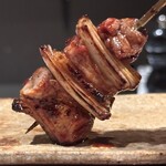 炭焼 おかげさん - 高原比内地鶏ねぎま