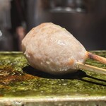 炭焼 おかげさん - 高坂鶏レアつくね