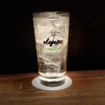 炭焼 おかげさん - 富乃宝山ソーダ割り