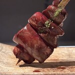 炭焼 おかげさん - 阿波尾鳥肝　