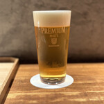 炭焼 おかげさん - 生ビールプレモルエール