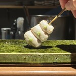 炭焼 おかげさん - 高坂鶏さび焼き