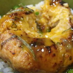 炭火焼鳥 おんどり - ミニ月見つくね丼