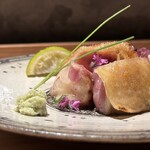 炭焼 おかげさん - 高坂鶏腿たたき