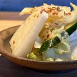 炭焼 おかげさん - お新香