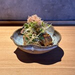 炭焼 おかげさん - 高坂鶏鳥油で揚げた揚げ出し豆腐