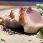 炭焼 おかげさん - 高坂鶏胸たたき