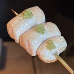 炭焼 おかげさん - 阿波尾鳥さび焼き