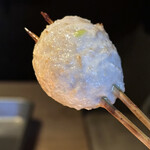 炭焼 おかげさん - 高坂鶏レアつくね