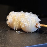 炭焼 おかげさん - 鶉玉カルボナーラ風