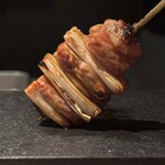 炭焼 おかげさん - 高原比内地鶏ねぎま